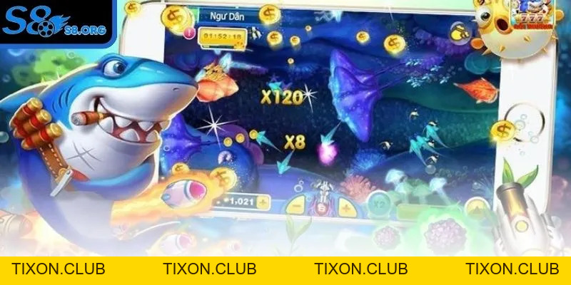 Bắn Cá Hải Thần - Trải nghiệm Cực Đỉnh, Tiền Vô Ào Ào Tại S8 - Tixon